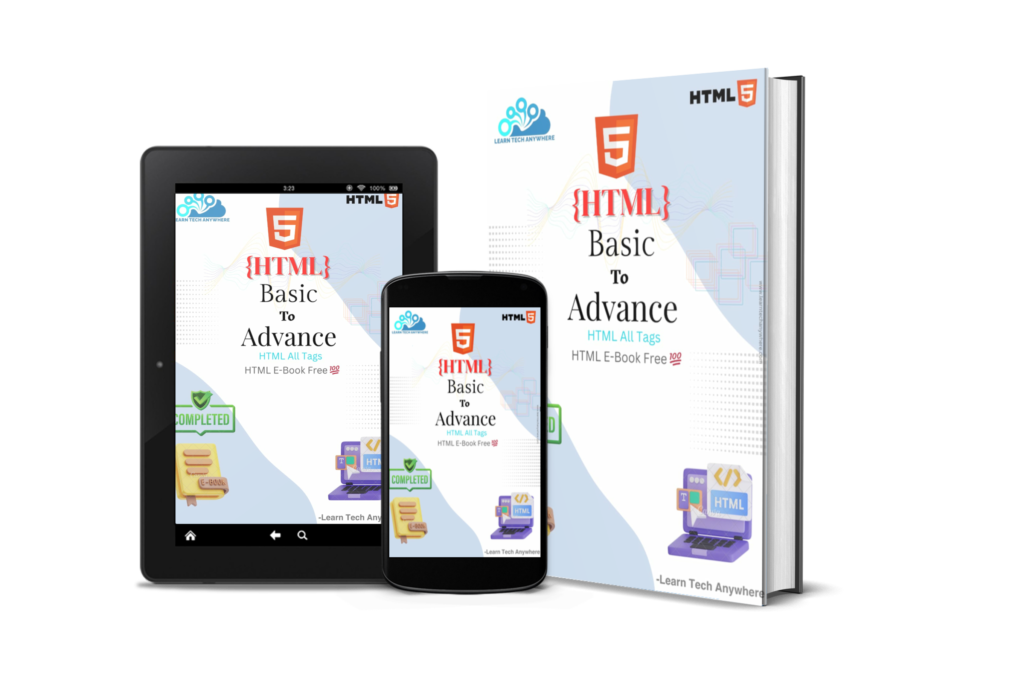 HTML Notes Basic To Advance Free Pdf Download - Learn Tech Anywhere